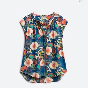 Daniel Rainn Bernal split neck blouse